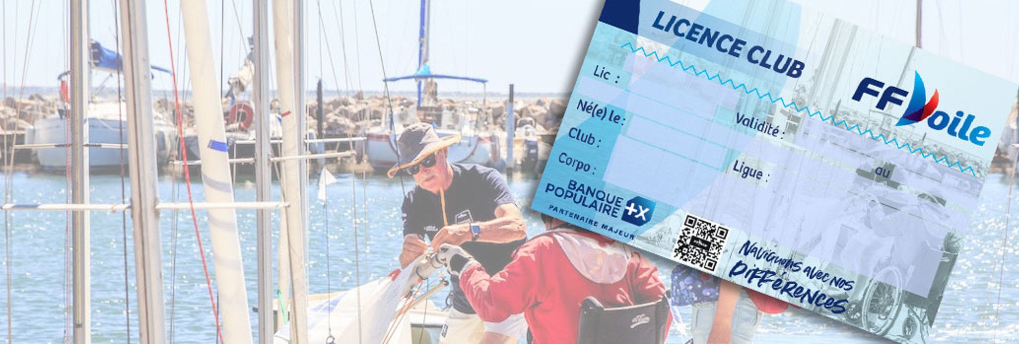 banniere licence FFVoile